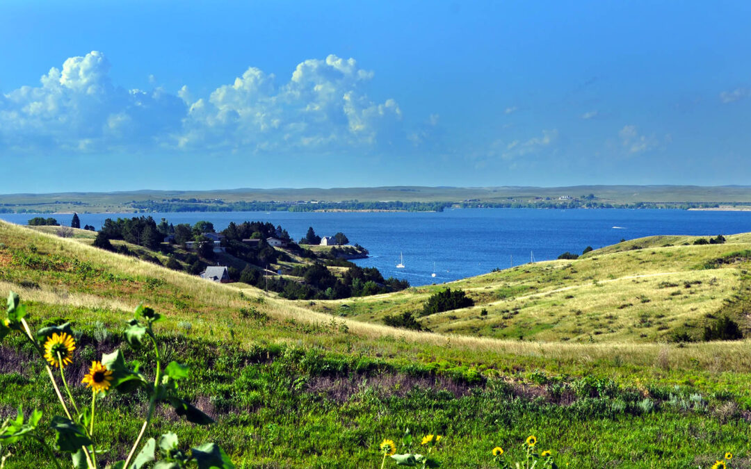 A Scenic Ride Along Lake McConaughy on the First Day of  BRAN 43